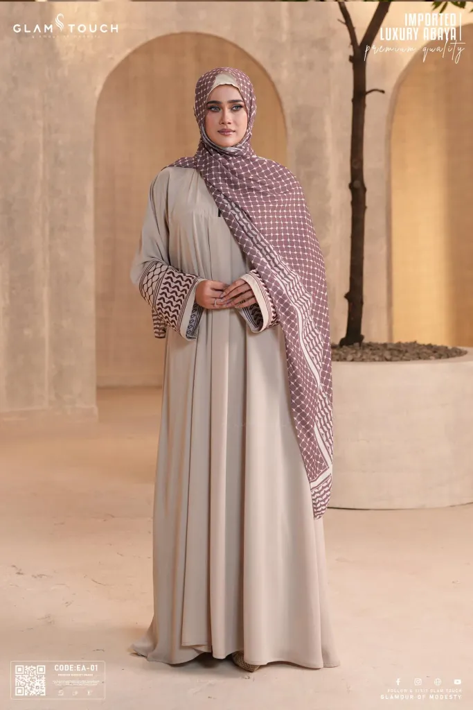 Designer Embroidery Abaya | EA-01