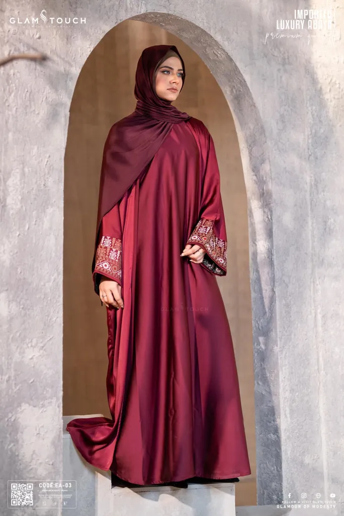 Designer Embroidery Abaya | EA-03