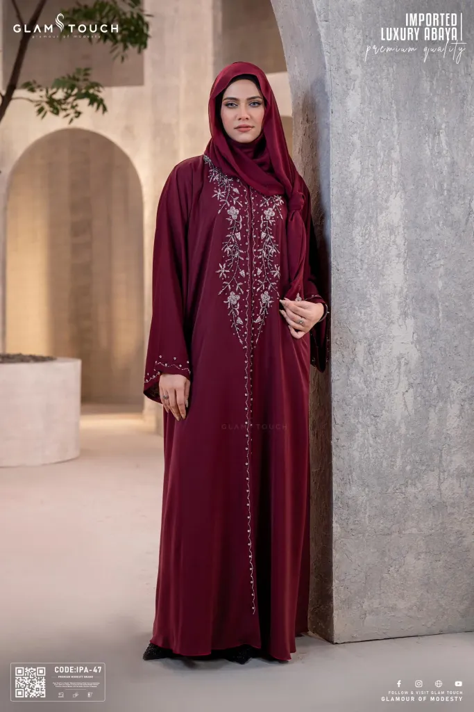 Imported Luxury Abaya | IPA-47