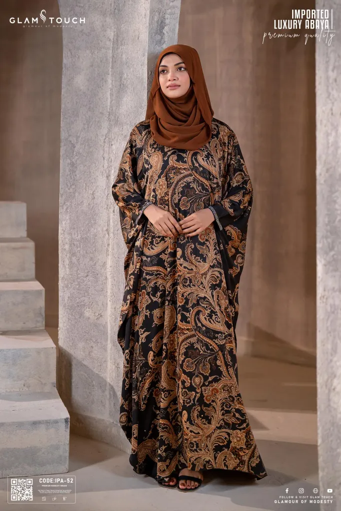 Imported Luxury Abaya | IPA-52