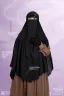 AANIA INSTANT FRILL HIJAB & NIQAB SET | GT-1832