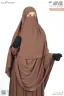 RUFI-EXTRA LONG INSTANT READY HIJAB & NIQAB SET | GT-1288