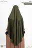 AANIA INSTANT FRILL HIJAB & NIQAB SET | GT-1833
