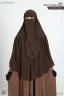 AANIA INSTANT FRILL HIJAB & NIQAB SET | GT-1834
