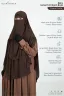 AANIA INSTANT FRILL HIJAB & NIQAB SET | GT-1834
