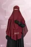 AANIA INSTANT FRILL HIJAB & NIQAB SET | GT-1835