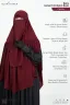 AANIA INSTANT FRILL HIJAB & NIQAB SET | GT-1835