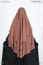 ABRU 3 LAYER HIJAB NIQAB SET