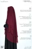ABRU 3 LAYER HIJAB NIQAB SET | GT-1563