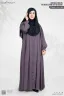 ABAYA AL HANEEN-PREMIUM SHOW BUTTON ABAYA