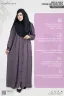 ABAYA AL HANEEN-PREMIUM SHOW BUTTON ABAYA