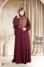 ABAYA AL HANEEN-PREMIUM SHOW BUTTON ABAYA