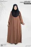 ABAYA AL HANEEN-PREMIUM SHOW BUTTON ABAYA