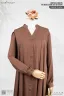 ABAYA AL HANEEN-PREMIUM SHOW BUTTON ABAYA