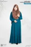 ABAYA AL HANEEN-PREMIUM SHOW BUTTON ABAYA