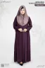 ABAYA AL HANEEN-PREMIUM SHOW BUTTON ABAYA
