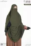 RUFI-EXTRA LONG INSTANT READY HIJAB & NIQAB SET | GT-1291