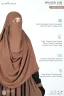 UMMI INSTANT READY HIJAB & NIQAB SET