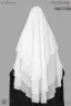 ABRU 3 LAYER HIJAB NIQAB SET