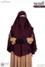 LEYA DOUBLE LAYER READY HIJAB-NIQAB SET | GT-1810