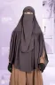 AANIA INSTANT FRILL HIJAB & NIQAB SET | GT-1838