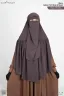 AANIA INSTANT FRILL HIJAB & NIQAB SET | GT-1838