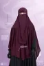 AANIA INSTANT FRILL HIJAB & NIQAB SET | GT-1843