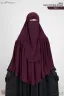 AANIA INSTANT FRILL HIJAB & NIQAB SET | GT-1843