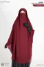 MUHSINAT DOUBLE LAYER READY HIJAB | GT-1865