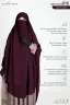 MUHSINAT DOUBLE LAYER READY HIJAB | GT-1867