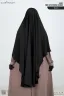 LUNA- 2 LAYER HOODIE NIQAB | GT-1868