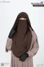 LUNA- 2 LAYER HOODIE NIQAB | GT-1870
