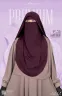 LUNA- 2 LAYER HOODIE NIQAB | GT-1872