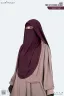 LUNA- 2 LAYER HOODIE NIQAB | GT-1872