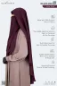 LUNA- 2 LAYER HOODIE NIQAB | GT-1872