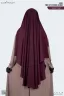 LUNA- 2 LAYER HOODIE NIQAB | GT-1872
