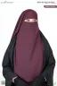 NAOMI TWO LAYER FLAP NIQAB | GT-1736