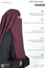 NAOMI TWO LAYER FLAP NIQAB | GT-1736