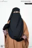 NAOMI TWO LAYER FLAP NIQAB | GT-1737
