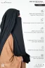 NAOMI TWO LAYER FLAP NIQAB | GT-1737