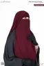 NAOMI TWO LAYER FLAP NIQAB | GT-1739