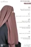 NAOMI TWO LAYER FLAP NIQAB | GT-1740