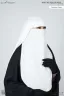 NAOMI TWO LAYER FLAP NIQAB | GT-1741