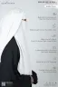 NAOMI TWO LAYER FLAP NIQAB | GT-1741