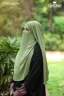 NAOMI TWO LAYER FLAP NIQAB | GT-1261