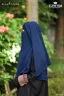 NAOMI TWO LAYER FLAP NIQAB | GT-1268