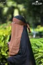 SARAH SINGLE LAYER NIQAB | GT-1246