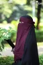 SARAH SINGLE LAYER NIQAB | GT-1248
