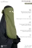 SARAH SINGLE LAYER NIQAB | GT-1730
