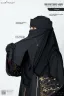 AMEERA FOODIE NIQAB | GT-1792